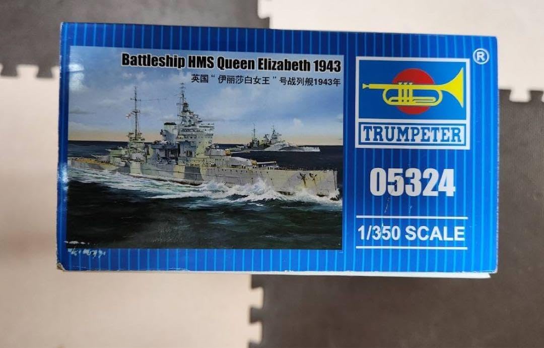 トランペッター 1/350 戦艦 クイーン・エリザベス プラモ　未組立品 トランペッター 1/350 戦艦 クイーン エリザベス プラモ 未組立
